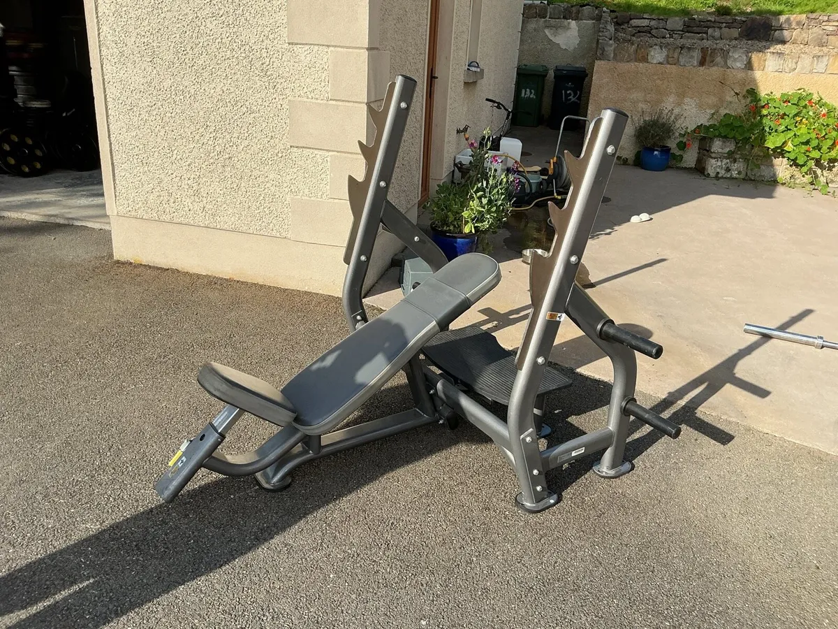 Incline Olympic weight bench - Image 2