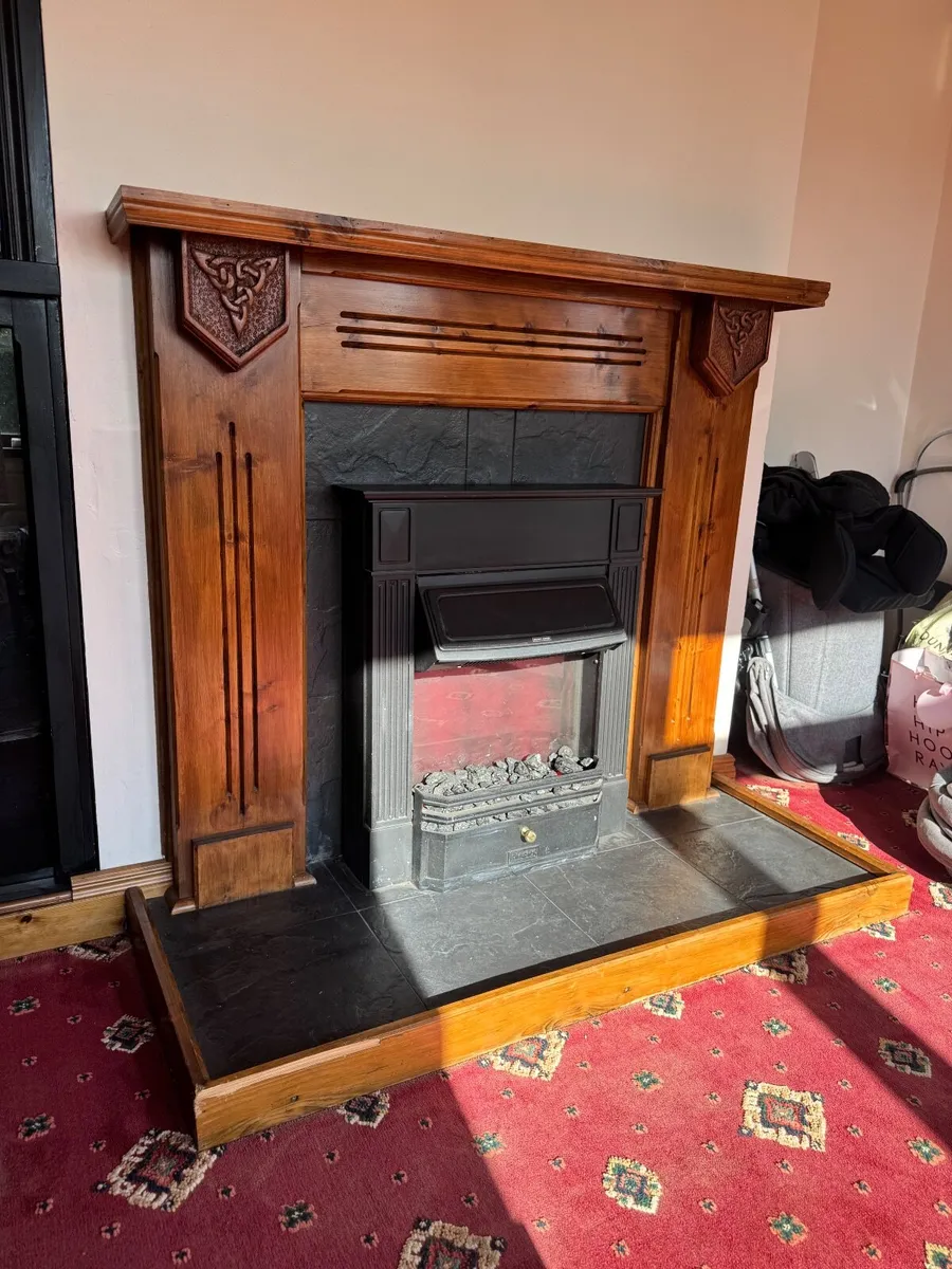 Electric fire and fireplace - Image 4