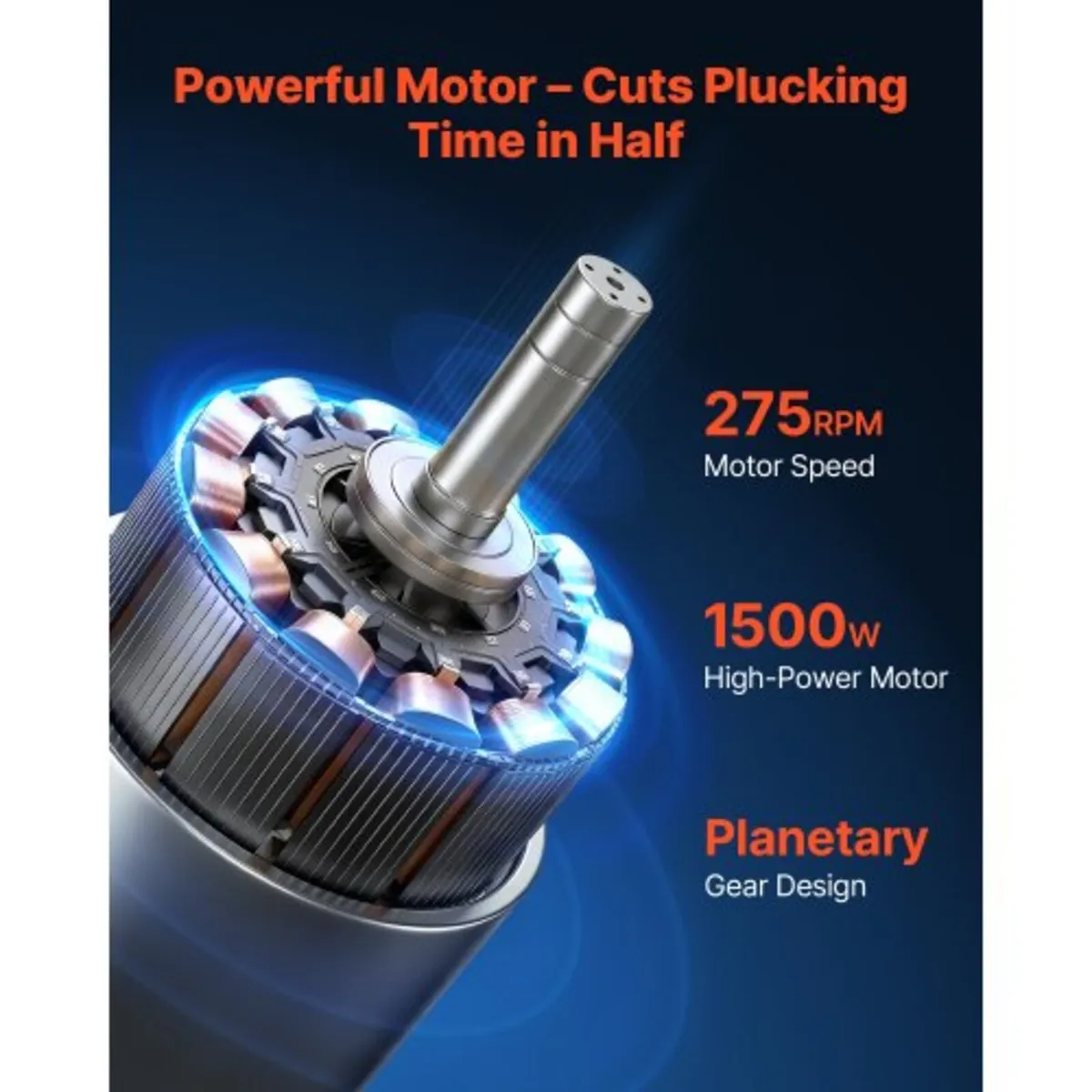 Chicken Plucker Machine, 19.7 in Drum, 2HP & 275RP - Image 4