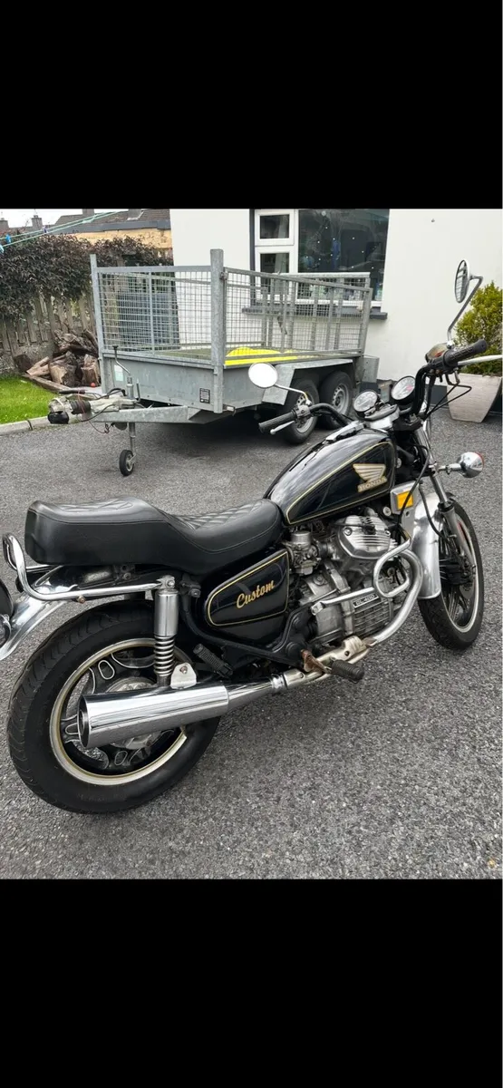 84 Honda 400 custom - Image 1