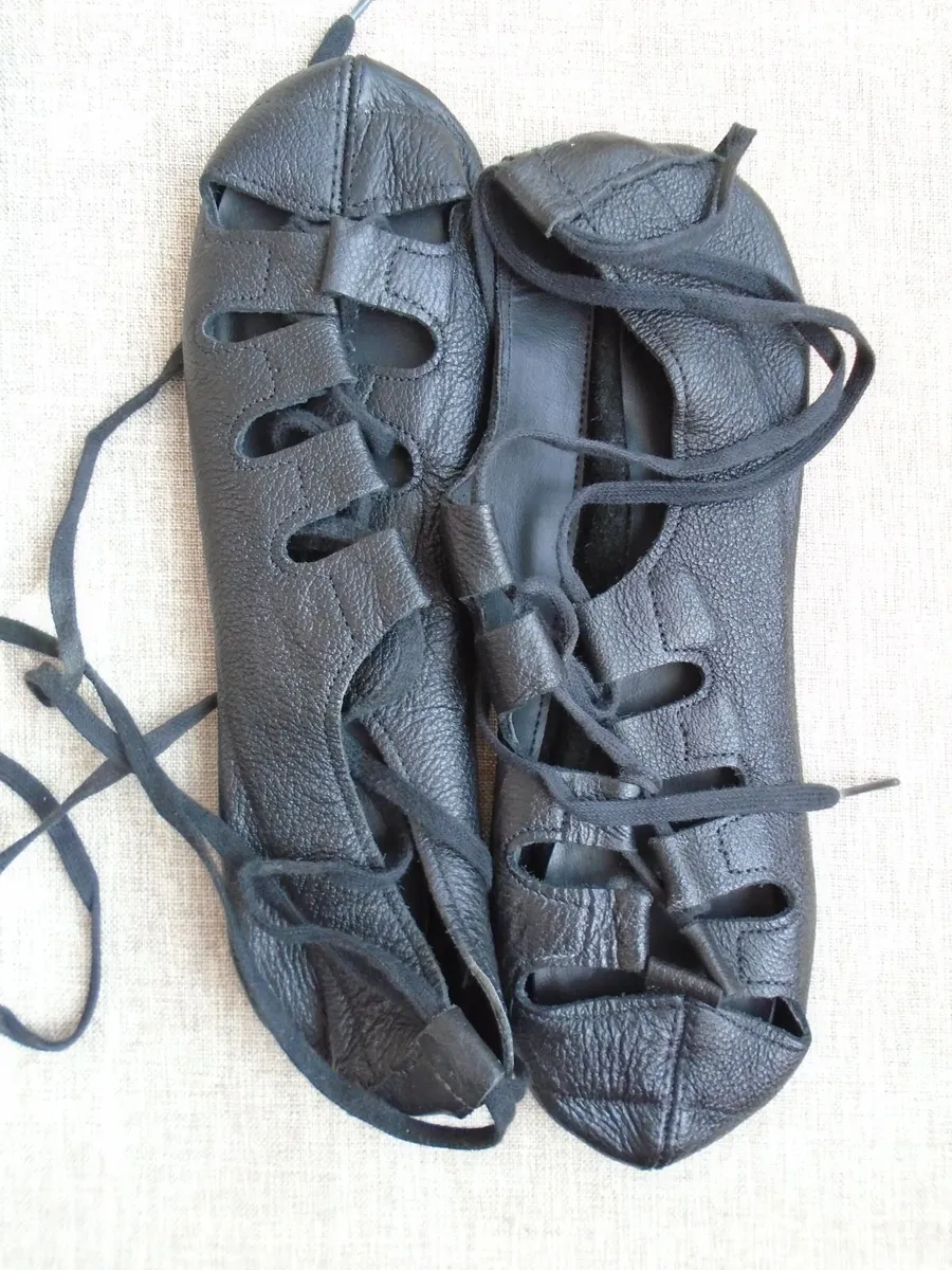 Irish dancing shoes, Soft shoes, Size 7 - Image 2