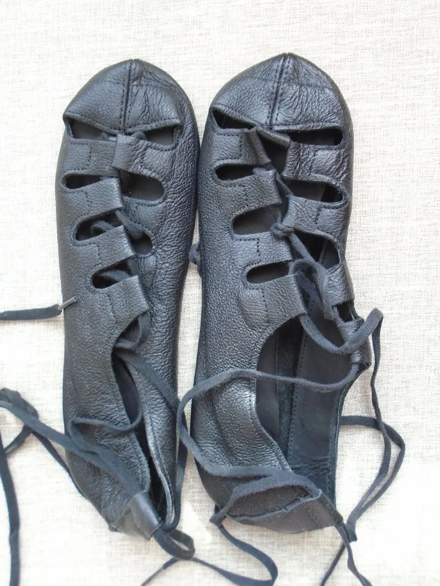 Irish dancing shoes, Soft shoes, Size 7 - Image 1