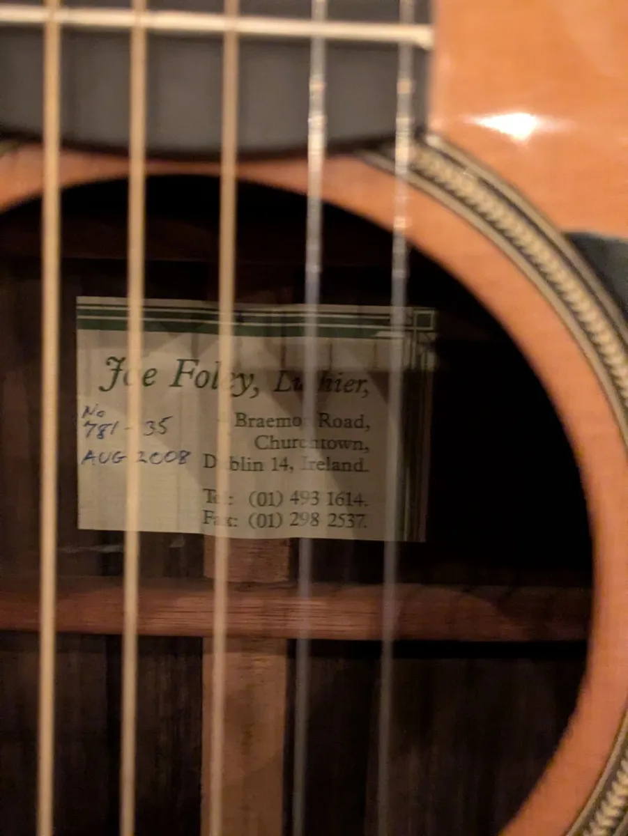 GUITAR WITH BUILT IN PICKUP - Image 4