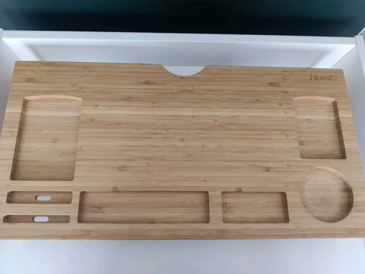 Bamboo desk/laptop riser - Image 1