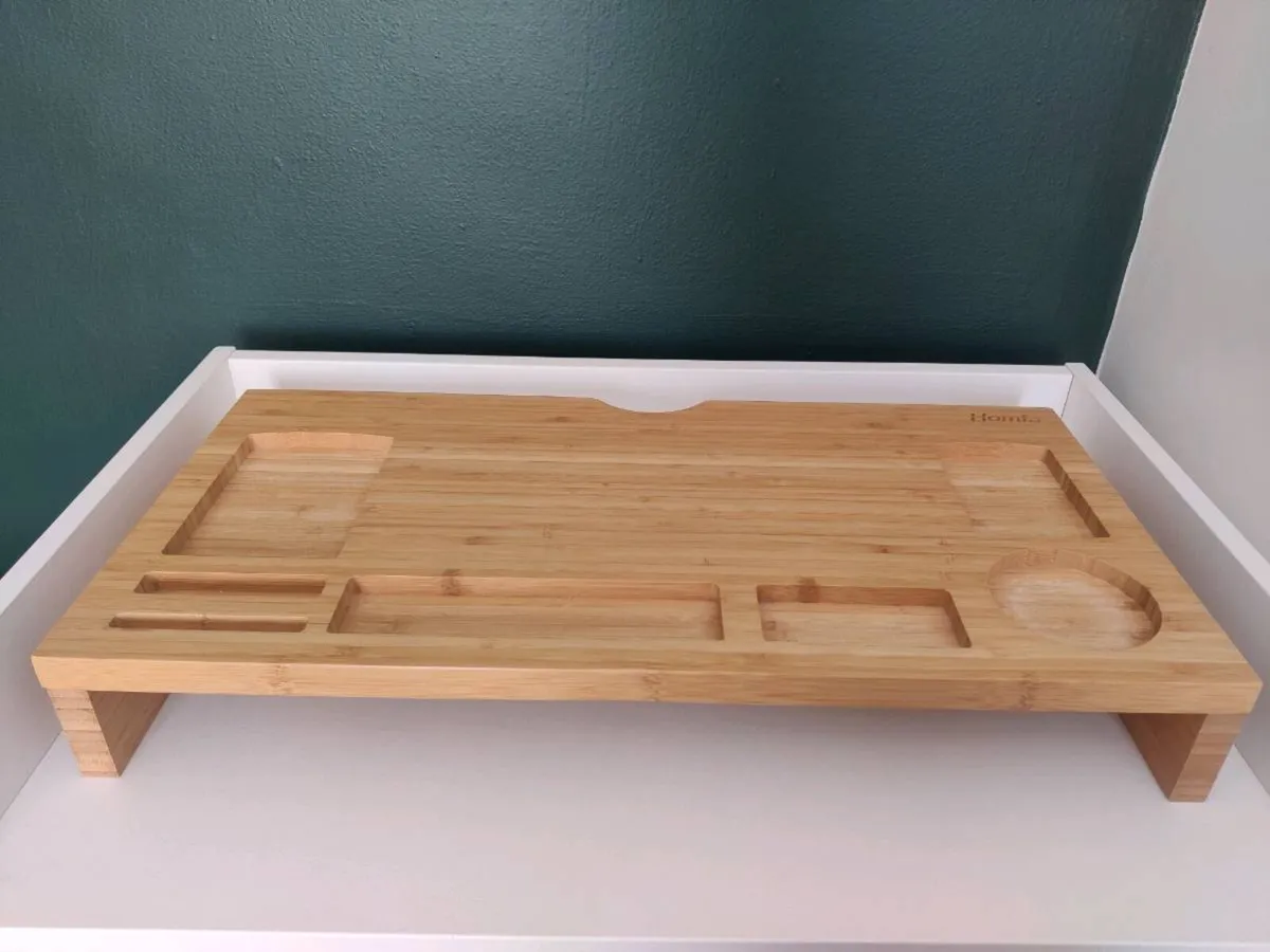 Bamboo desk/laptop riser - Image 2