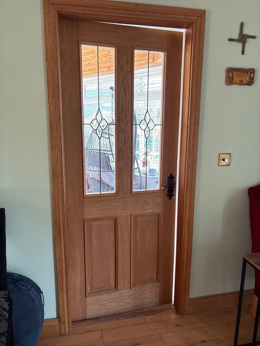 Solid internal oak doors - Image 1