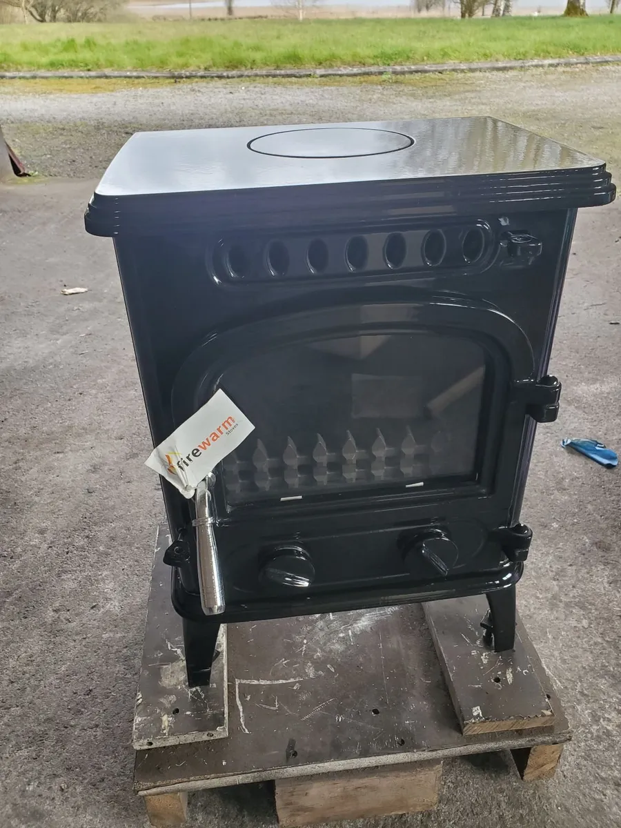 New Black Enamel Firewarm solid fuel stove - Image 3