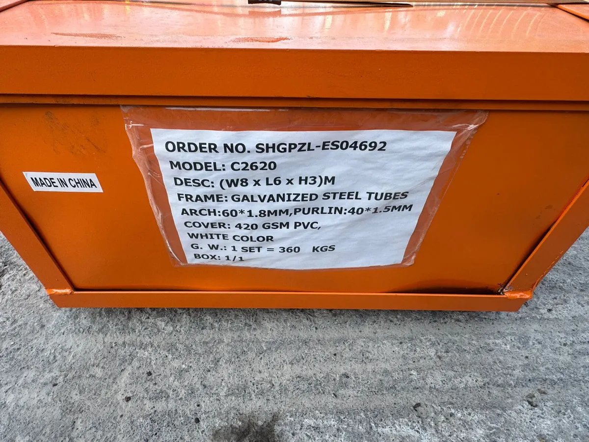 20 X 12 X 8 Waterproof Garage Tent - Image 3