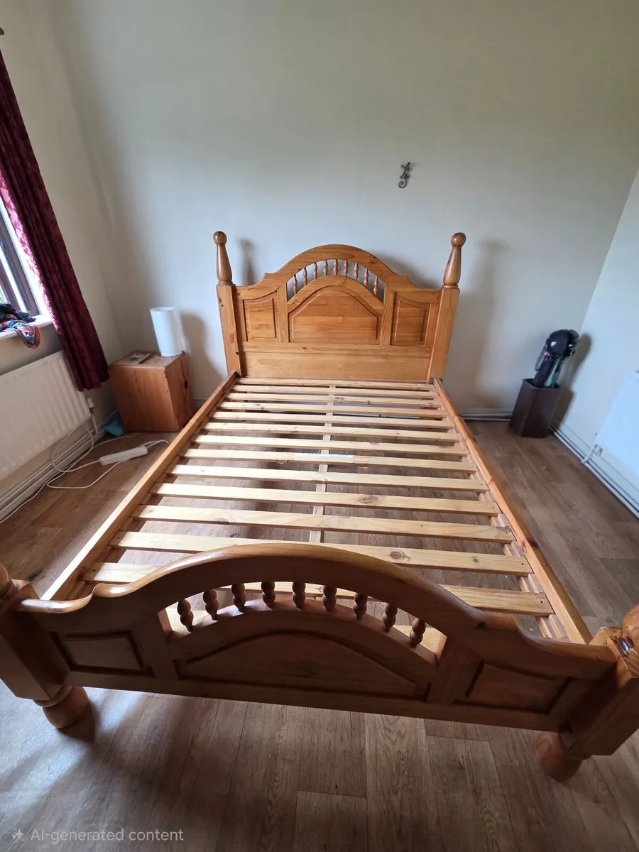 King size bedframe - Image 2
