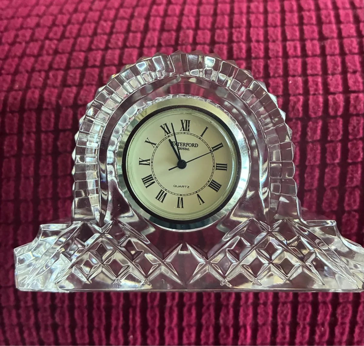 Vintage Waterford Crystal Desk Clock - Image 1