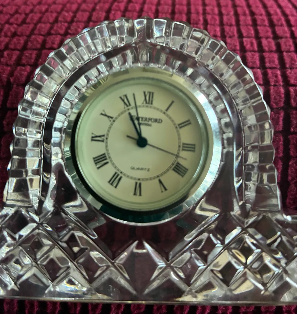 Vintage Waterford Crystal Desk Clock - Image 2