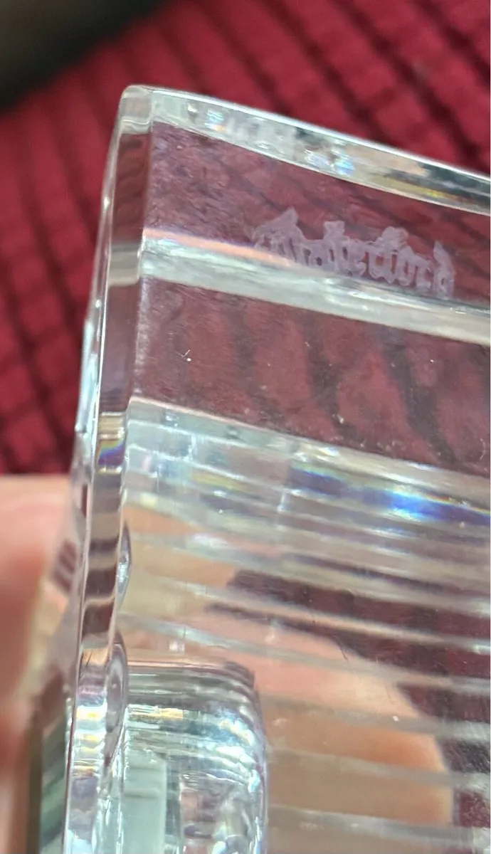 Vintage Waterford Crystal Desk Clock - Image 4