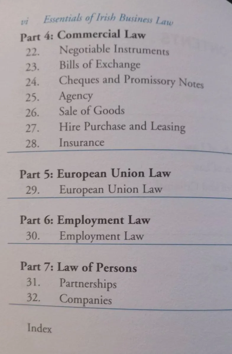 Irish Business Law 2021 Legal Book - Image 3