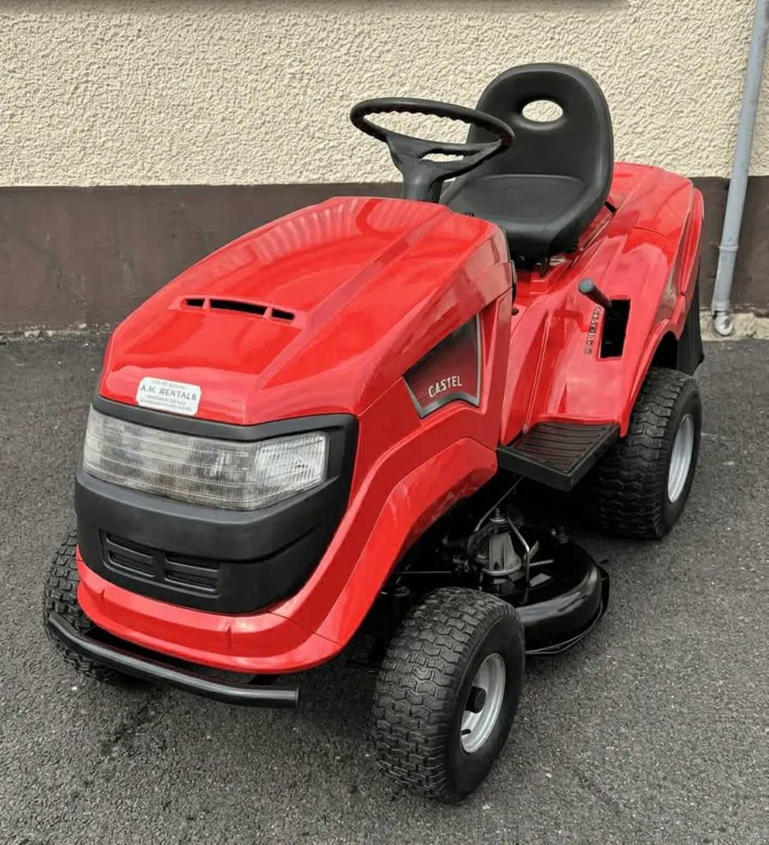 Castlegarden ride on lawnmower - Image 2