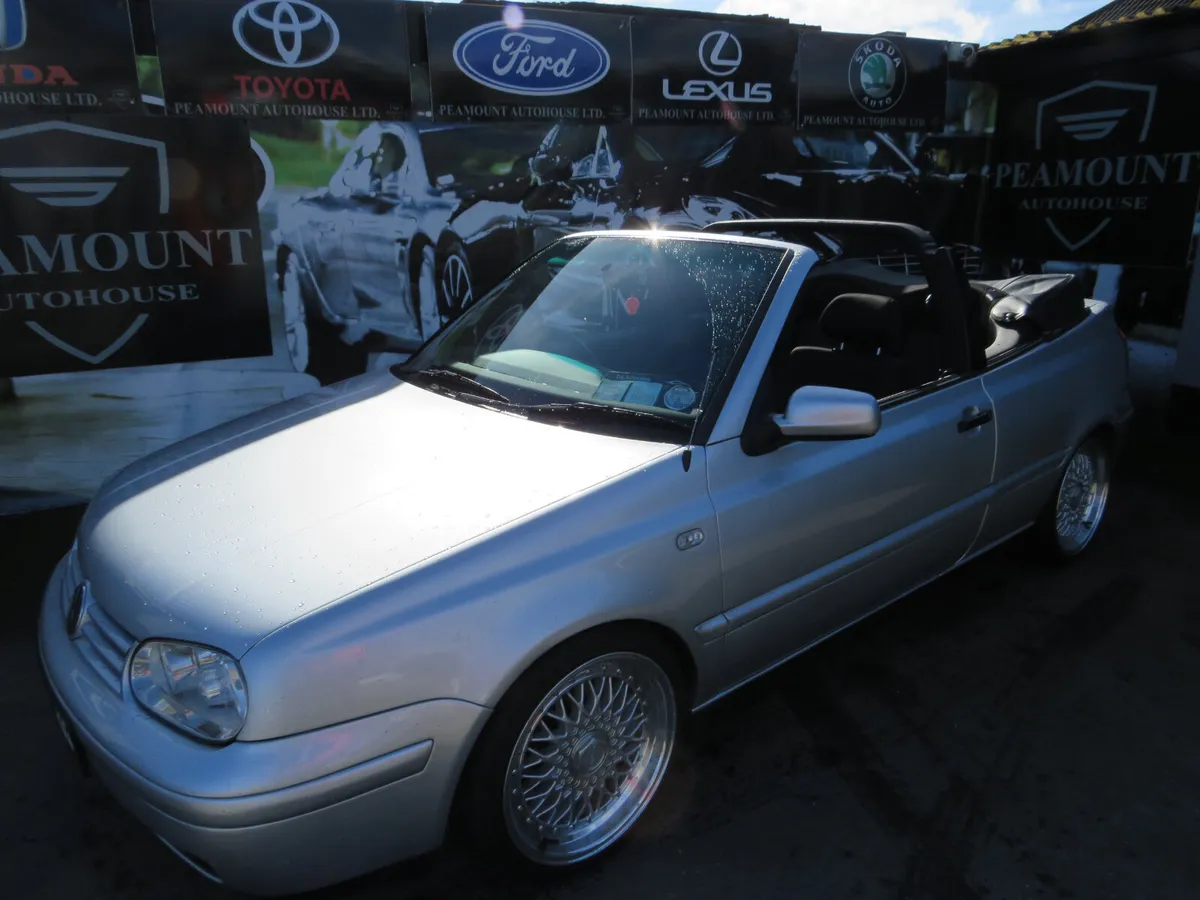 00 VW GOLF CONVERTIBLE FRESH NCT 26 - Image 1