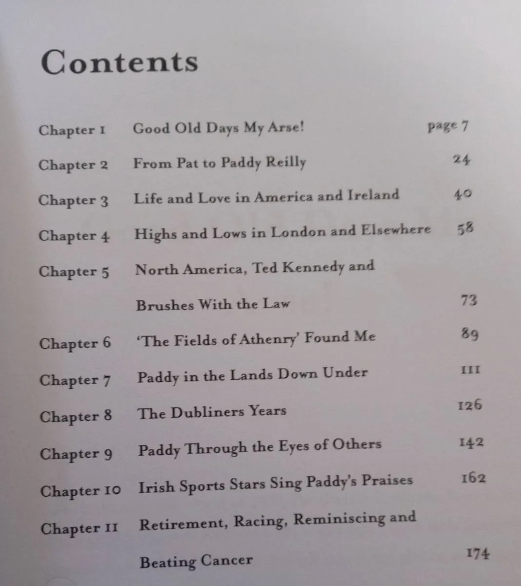 Paddy Reilly Book - Image 2