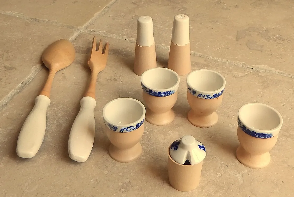 Materia Hakusan Salad/Breakfast Serving Set - Image 3