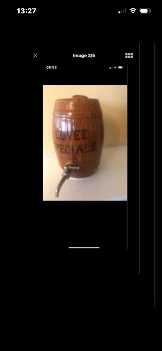 Ceramic Drinks Barrel - Image 2
