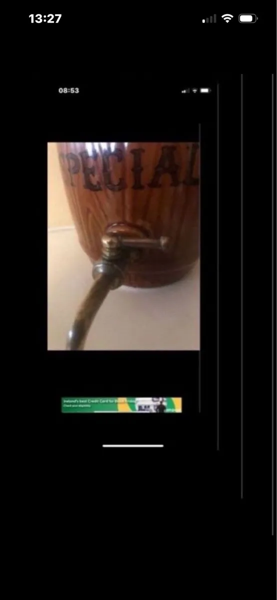 Ceramic Drinks Barrel - Image 4