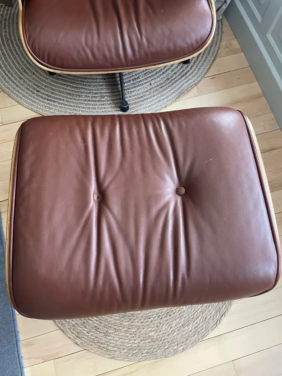 Lounge Chair with Ottoman - Image 3