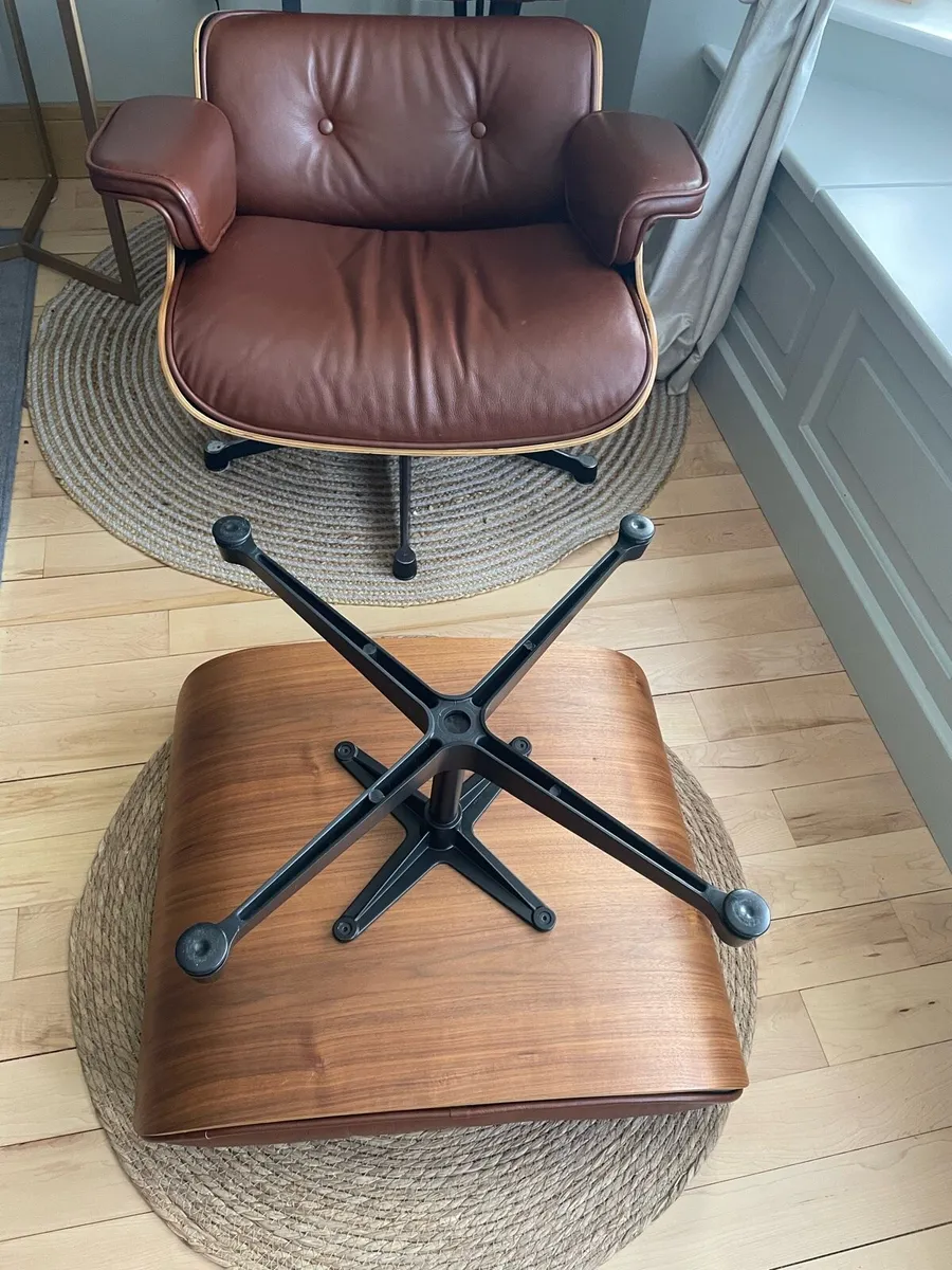 Lounge Chair with Ottoman - Image 4