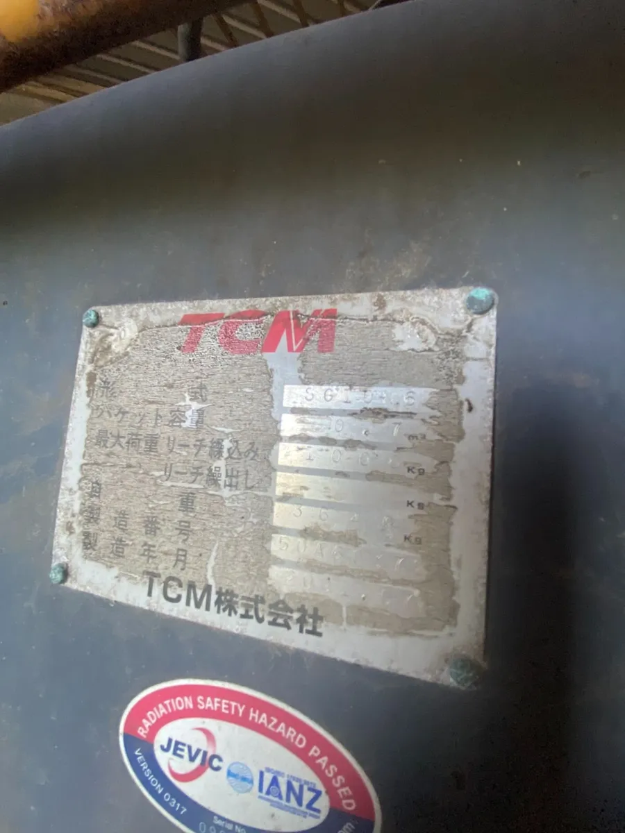 loading shovel TCM, Komatsu fork lift/ load shovel - Image 3