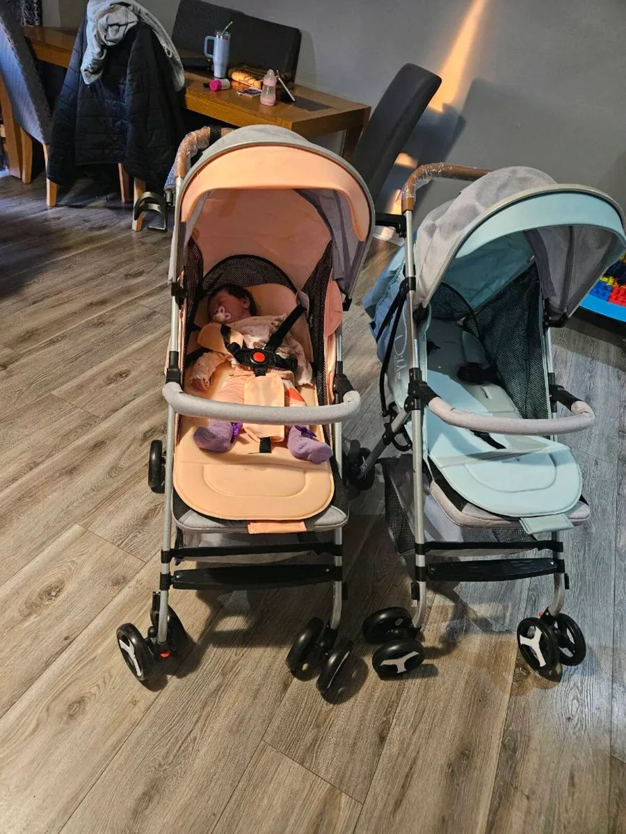 Twin buggies brand  new - Image 2