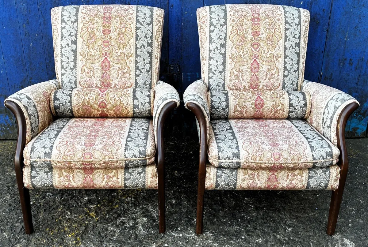 Parker Knoll Armchairs £95 Each - Image 1