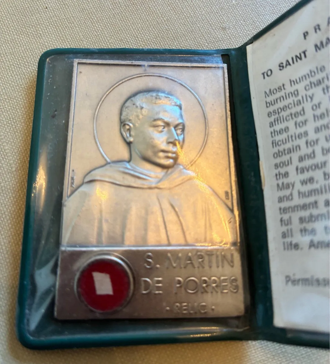 St. Martin De Porres  Relic - Image 2