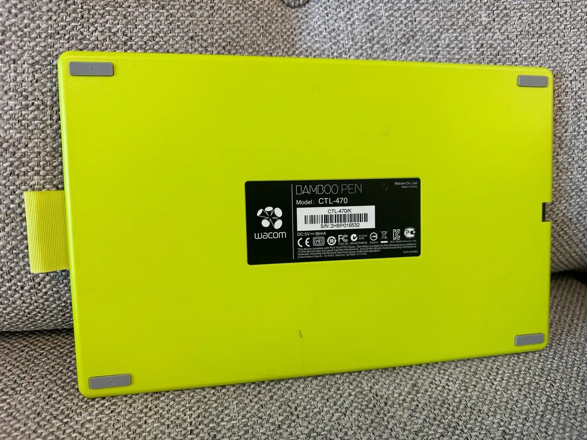 Wacom Bamboo Pen CTL-470 Graphics Tablet - Image 3