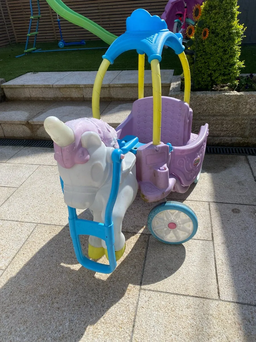 Little tikes play car unicorn - Image 3