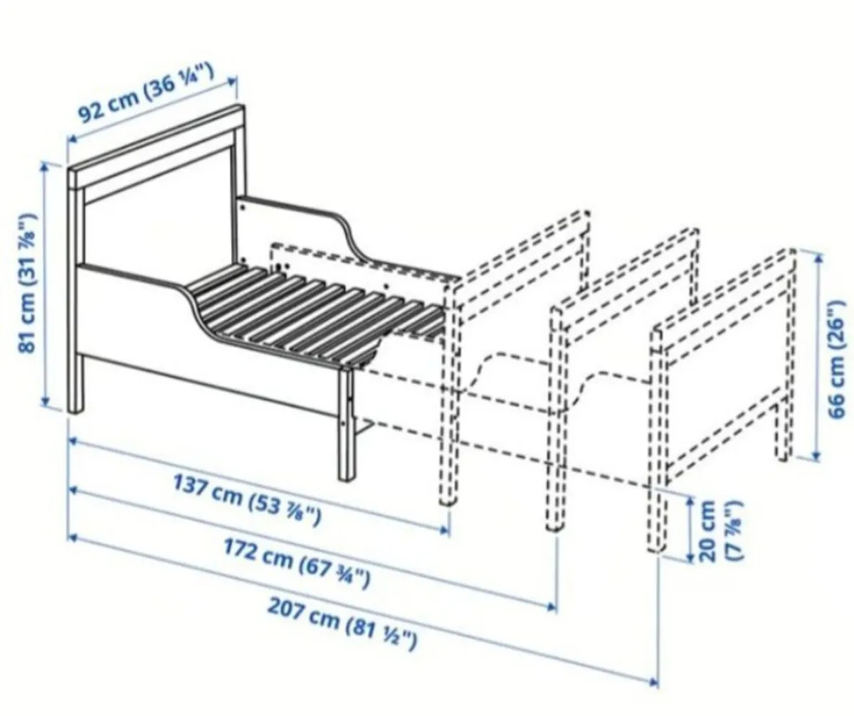 Extendable bed - Image 3