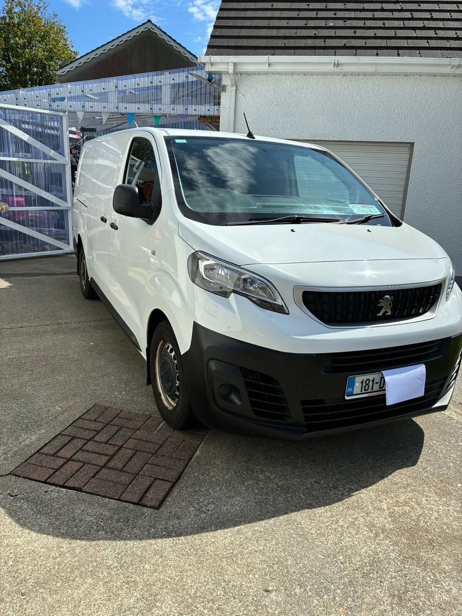 2018 Peugeot expert (no vat - Image 1