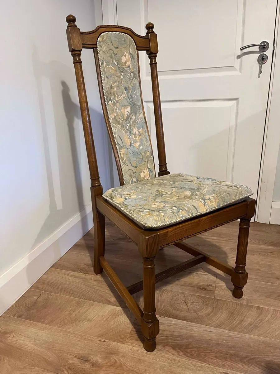 6 Ercol   Hampton padded back dining chairs (1993 - Image 3