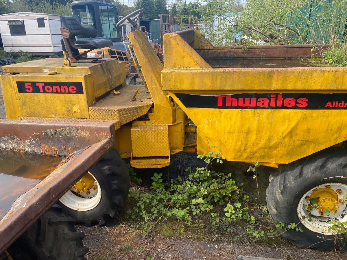 Thwaites Dumper, Barford HDX1000, Hinowa Hi-Tip - Image 1