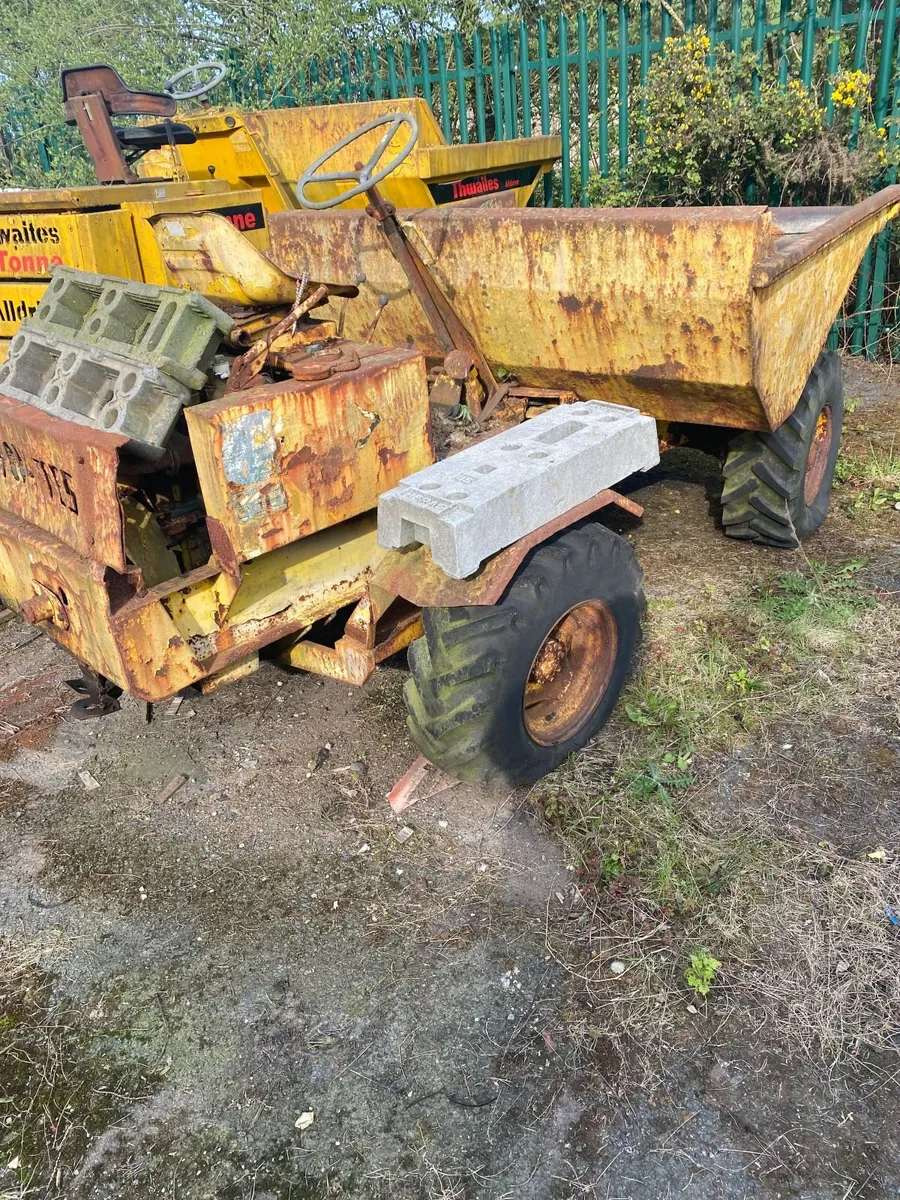 Thwaites Dumper, Barford HDX1000, Hinowa Hi-Tip - Image 3