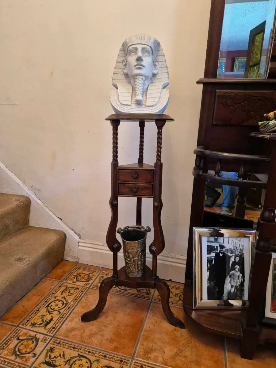 Mahogany Plant Stand - Image 3