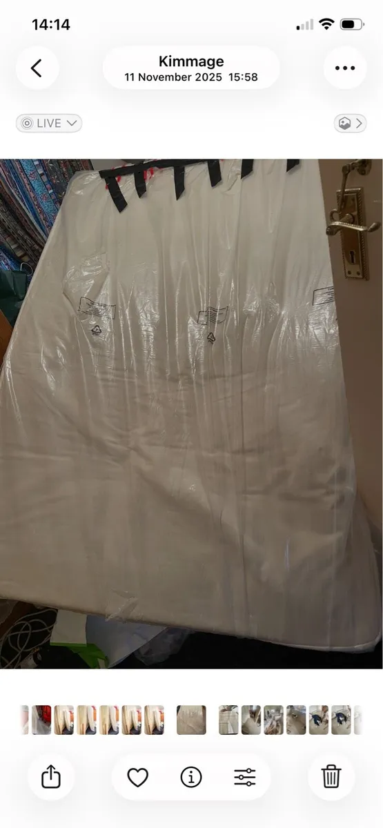 Mattress for double bed