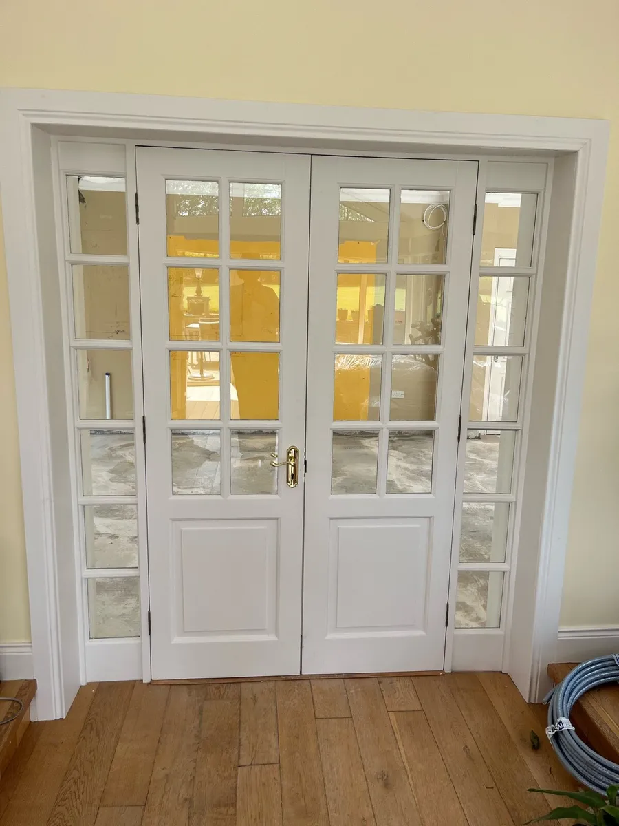 Classic white Timber French Doors - Image 1