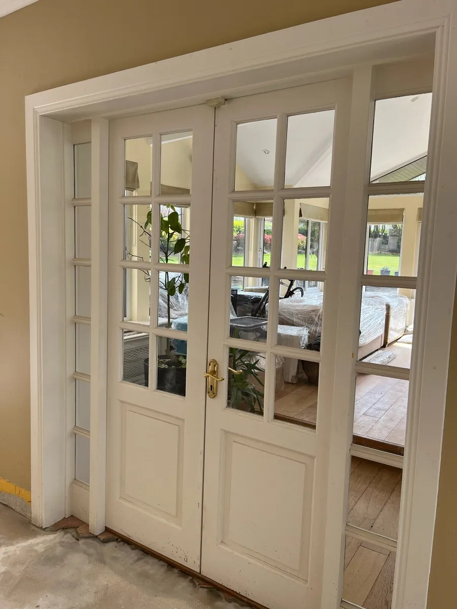 Classic white Timber French Doors - Image 2