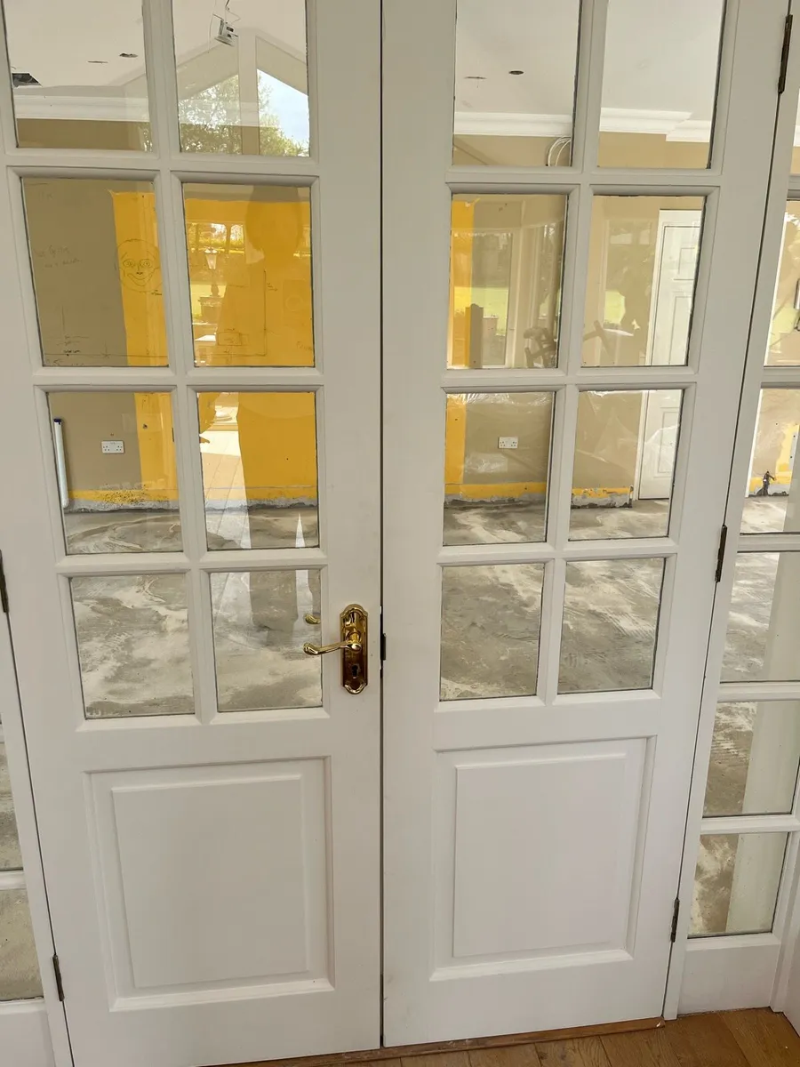 Classic white Timber French Doors - Image 3