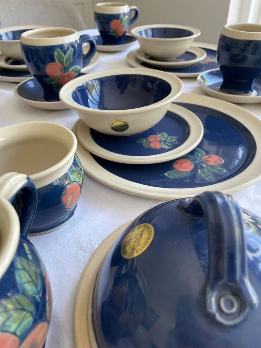 Rare Full Set of B&J Forrester Bandon Pottery - Image 1