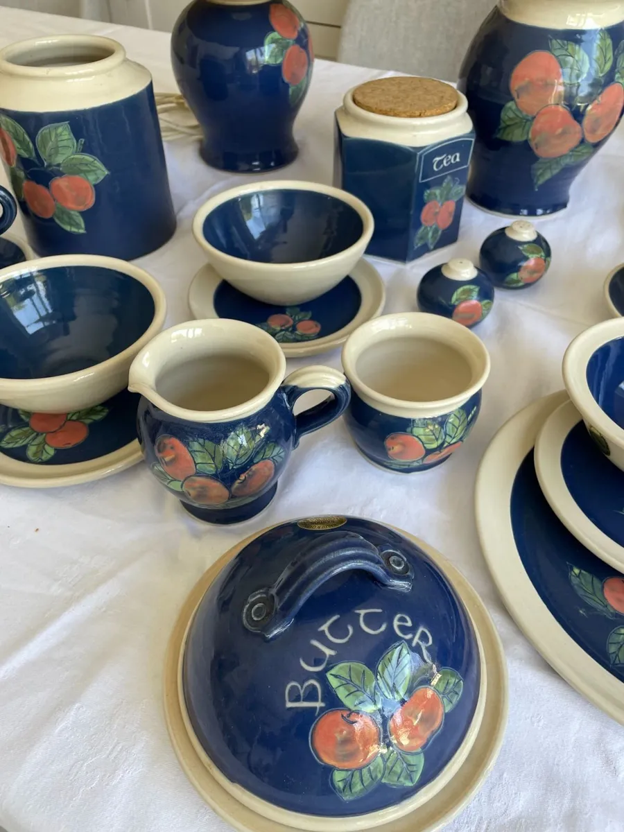 Rare Full Set of B&J Forrester Bandon Pottery - Image 2