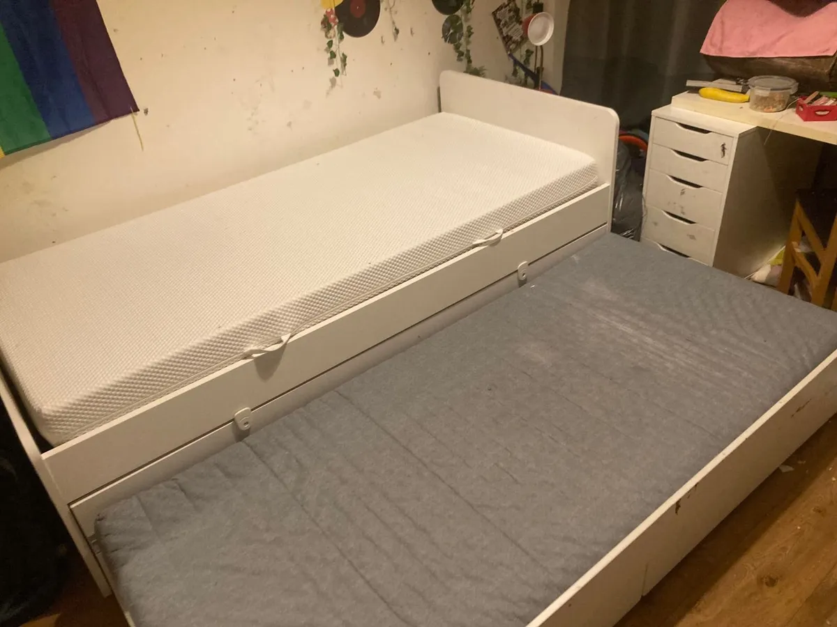 Ikea "Släkt" Single Bed with pull out underbed - Image 2