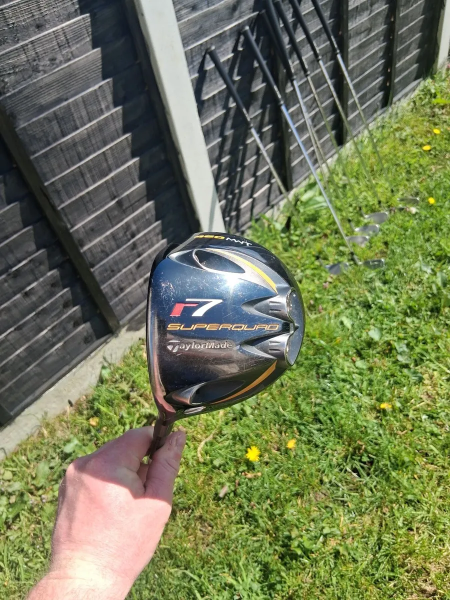 Golf clubs , ping G Left Hand also Taylor Made r7 - Image 3