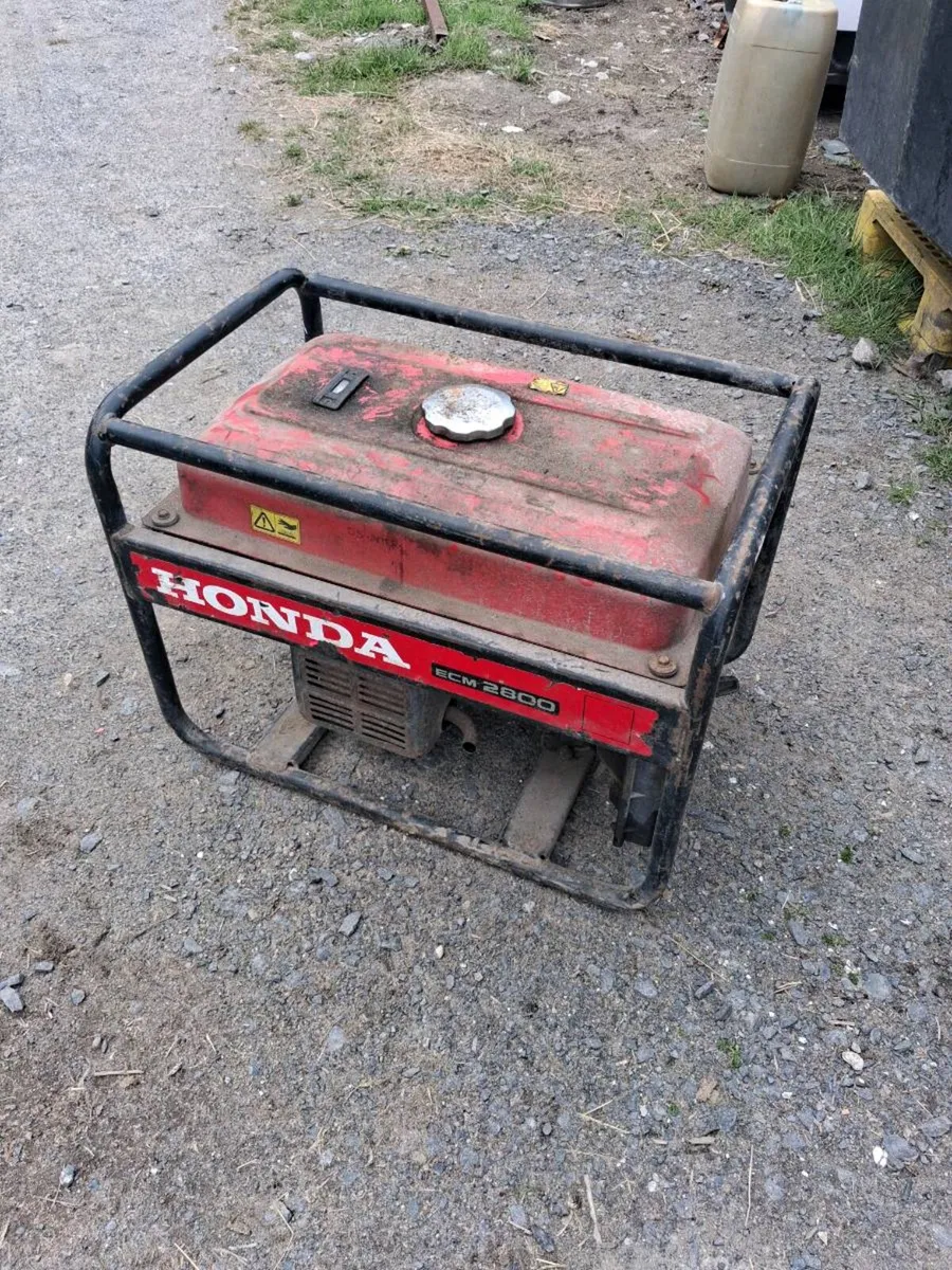 Honda ECM 2800 Generator - Image 1