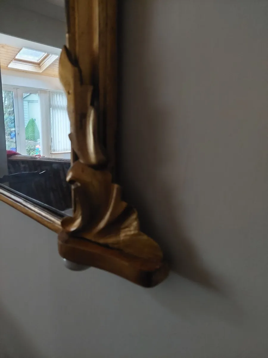 Antique  Victorian  Mirror - Image 3