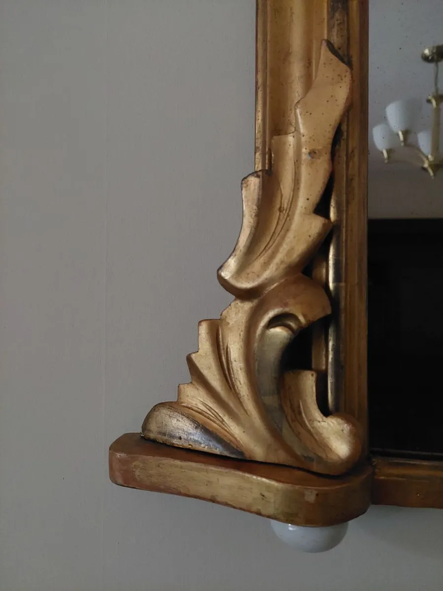 Antique  Victorian  Mirror - Image 4