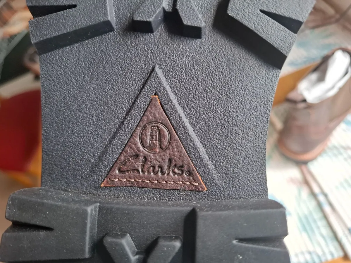 Clarks Men's Leather Boots - Size 10 - New in Box - Image 4