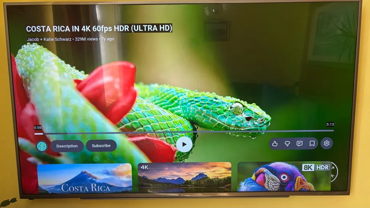 65” 4K UHD HDR Smart TV - Image 1